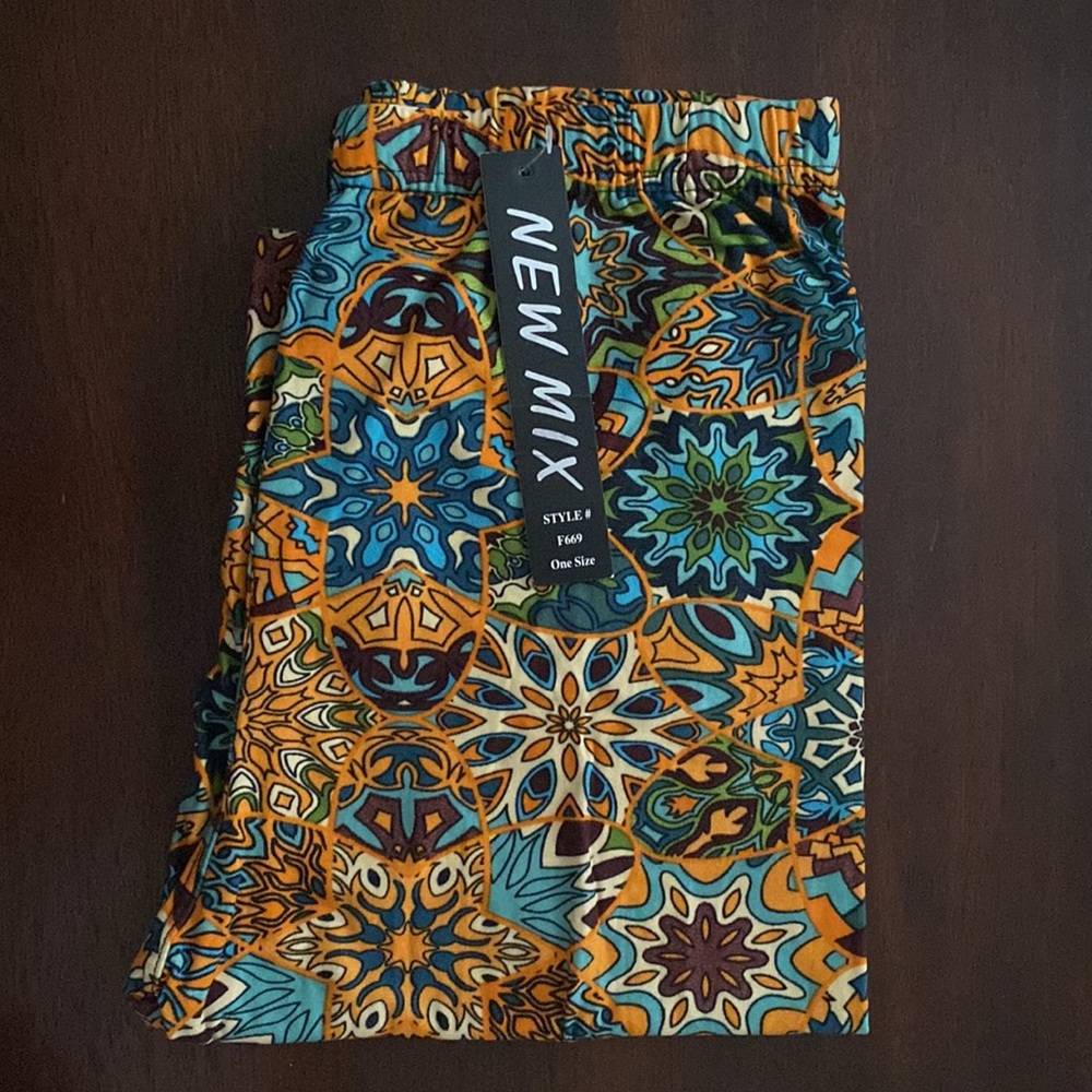 New Mix Print Leggings